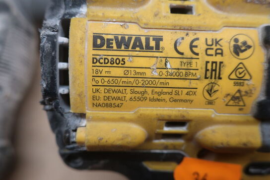 4 stk. elværktøj DEWALT