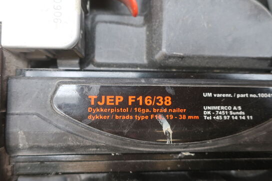 Dykkerpistol TJEP F16/38