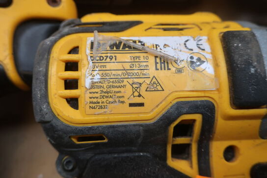 Div. defekte elværktøj DEWALT