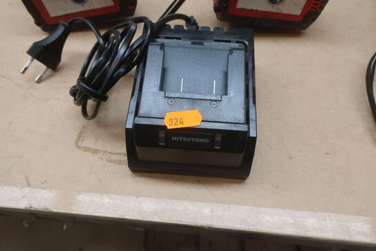 2 stk. skruemaskiner, Borehammer MITSUTOMO