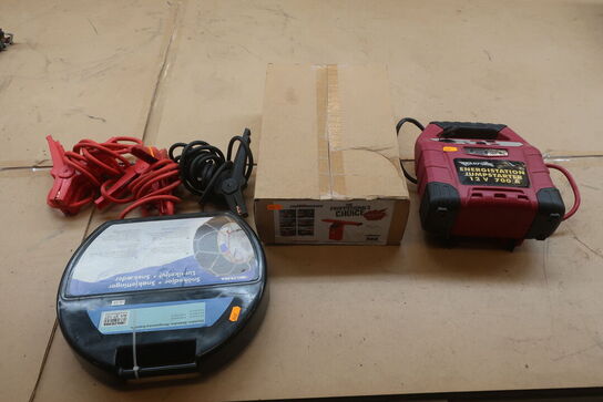 Jumpstarter, kæder, kabler og tyverisikring til anhængertræk