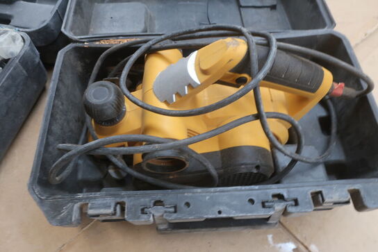 Overfræser og elhøvl BLACK + DECKER og FALKE