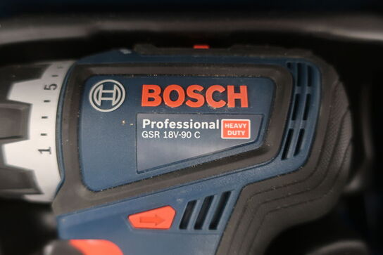 Bore/skruemaskine BOSCH GSR 18V-90 C