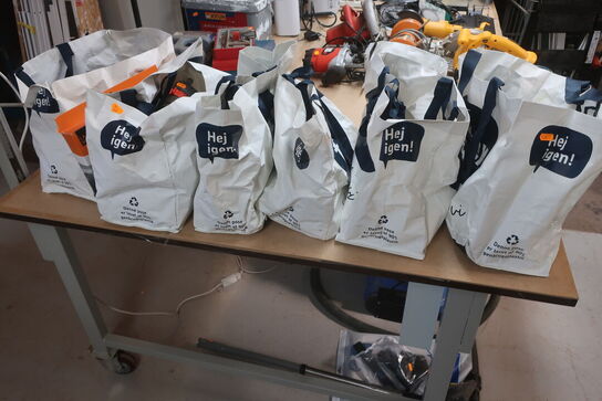 6 poser med div. Værktøj