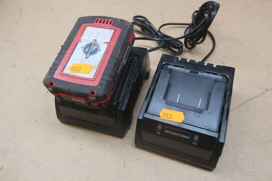 2 stk. skruemaskiner, stiftepistol MITSUTOMO