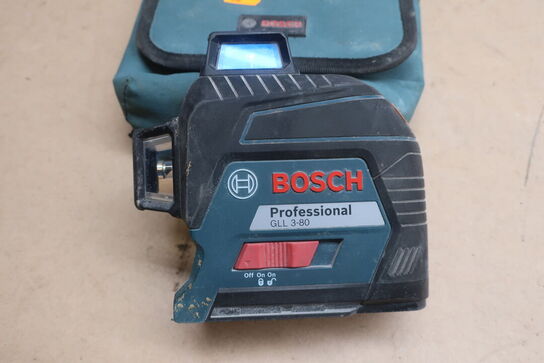 Linjelaser BOSCH GLL 3-80 med stativ