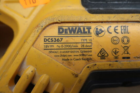 4 stk. elværktøj DEWALT