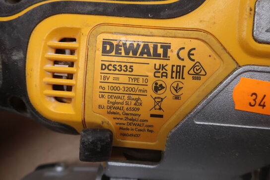 7 stk. elværktøj DEWALT