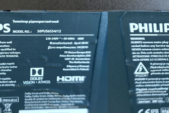 Fjernsyn PHILIPS 50PUS6554/12