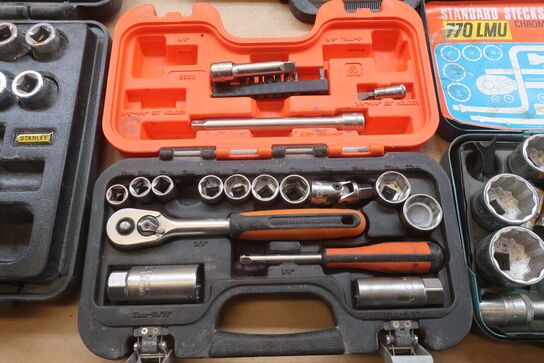 Topnøglesæt og bor