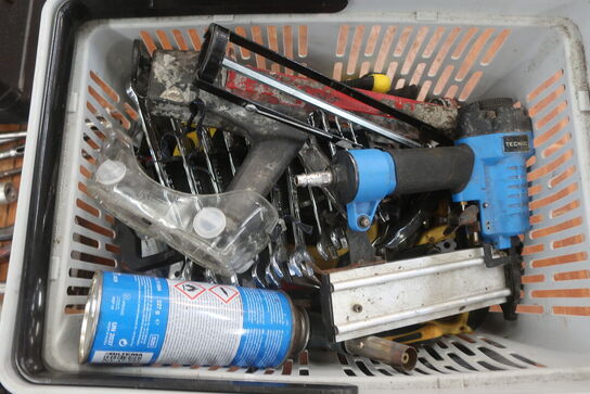 topnøglesæt, koben, værktøj m.m.