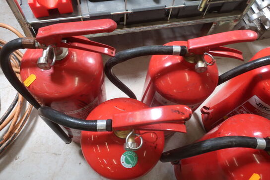 5 stk. pulverslukker 