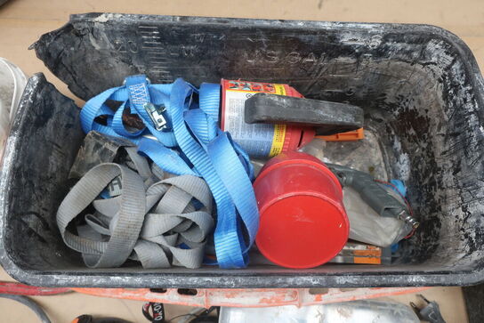 lamper, tryksprøjte masker m.m.