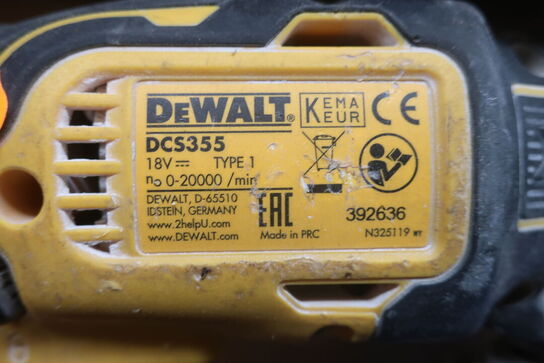 4 stk. elværktøj DEWALT