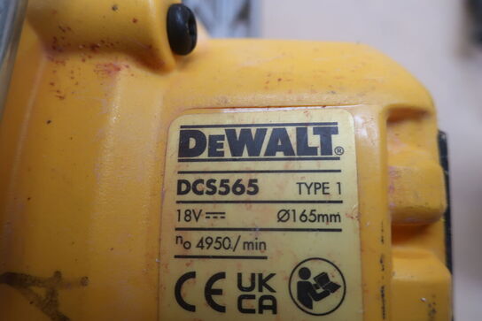 Rundsav DEWALT DCS565