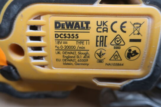 7 stk. elværktøj DEWALT