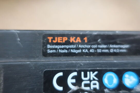 4 stk. sømpistoler til trykluft 