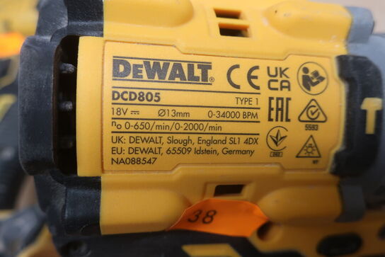 6 stk. elværktøj DEWALT