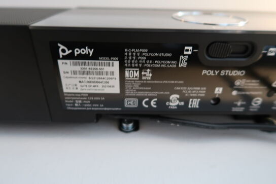 Konferencekamera POLYCOM med højtalere P009