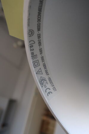 Bordlampe LUCE PLAN FORTERBRACCIO D33N