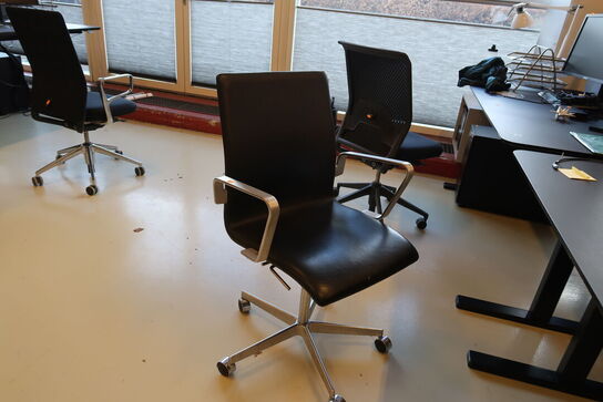 Kontorstol OXFORD lav ryg af Arne Jacobsen