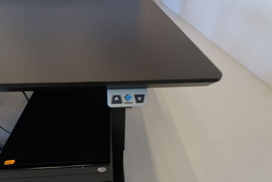 El. hæve/sænke skrivebord uden indhold med skuffemodul