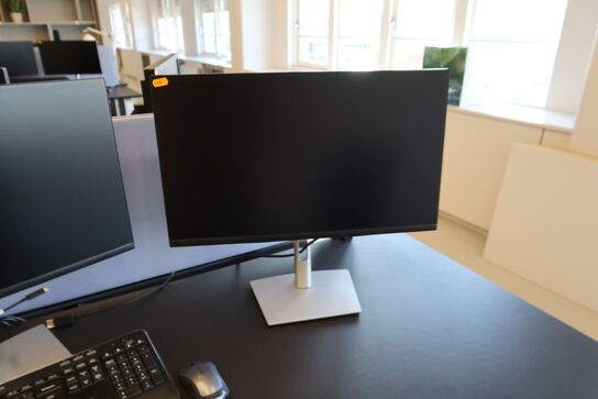 2 stk. computerskærme DELL P2422HE, tastatur, mus