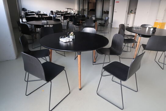 Mødebord med 6 stk. mødestole