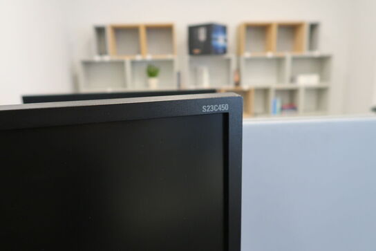 Computerskærm SAMSUNG S23C45, tastatur