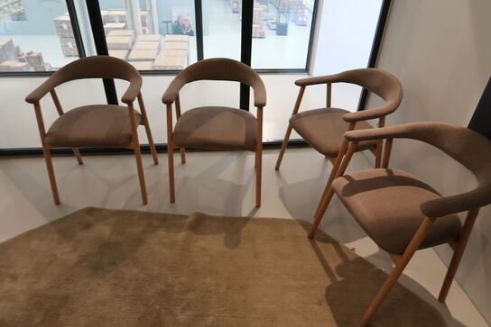4 stk. mødestole