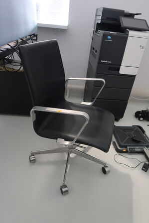 Kontorstol OXFORD lav ryg af Arne Jacobsen