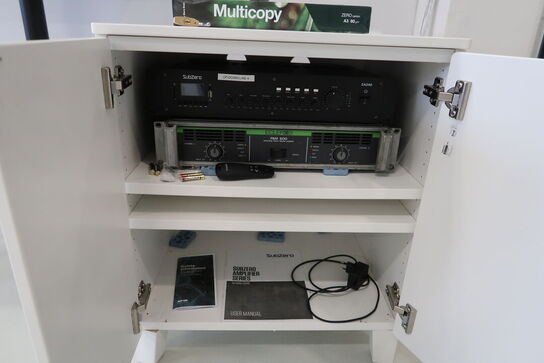 Forstærker SUBZERO ZA240, forstækrer ECLERE PAM 600