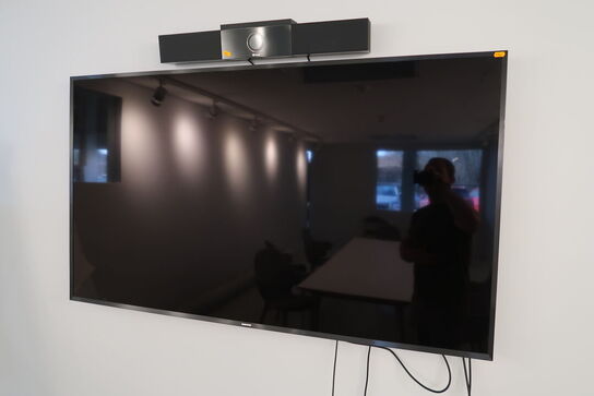 Fjernsyn SAMSUNG UE65JU7005 med fjernbetjening