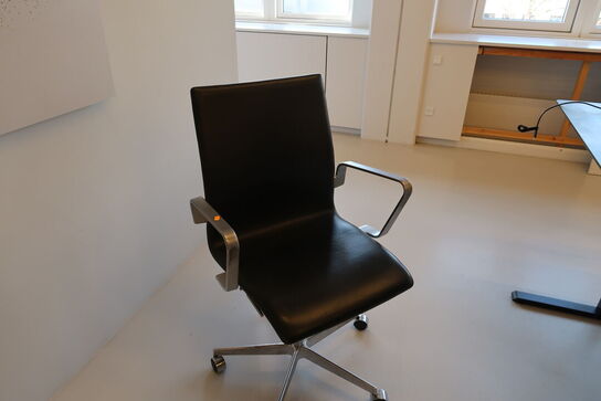 Kontorstol OXFORD lav ryg af Arne Jacobsen