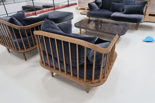 Lænestol &TRADITION Fly SC1 af Space Copenhagen