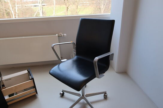 Kontorstol OXFORD lav ryg af Arne Jacobsen