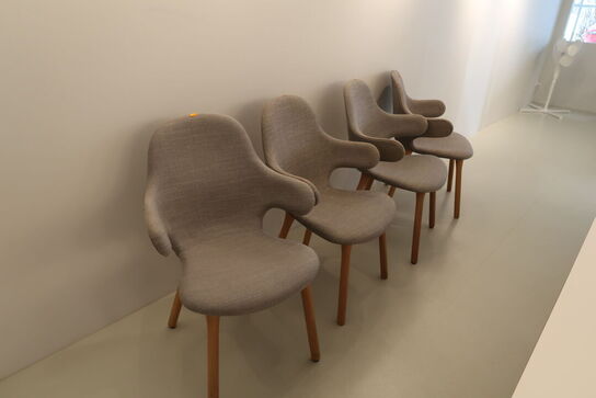 8 stk. mødestole &TRADITION Catch JH1