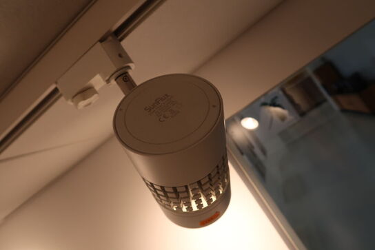 Skinne med 11 stk. LED-spots SUNFLUX 35W Track Light