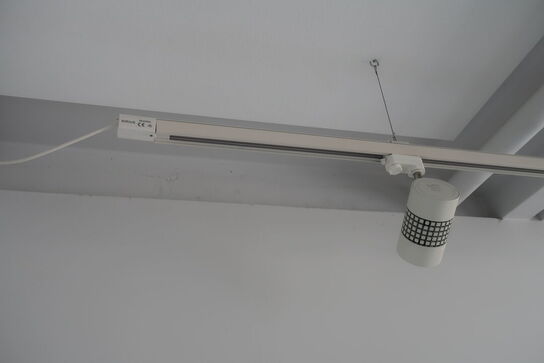 2 stk. skinner med 5 stk. LED-spots SUNFLUX 35W Track Light