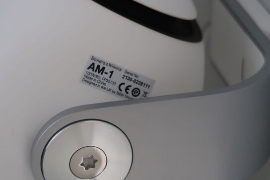 4 stk. højtalere BOWERS & WILKINS AM-1