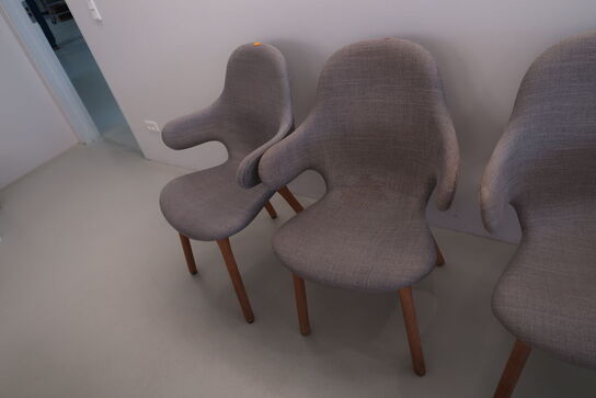 8 stk. mødestole &TRADITION Catch JH1