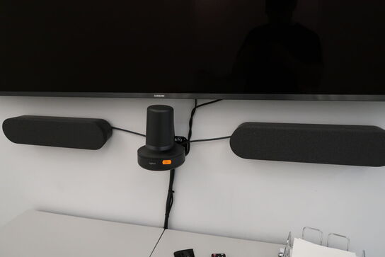 Konferencetelefon LOGITECH med højtalere og fjernbetjening