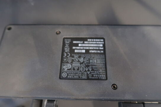 2 stk. computerskærme SAMSUNG S24E450, dockingstation LENOVO Thinkpad