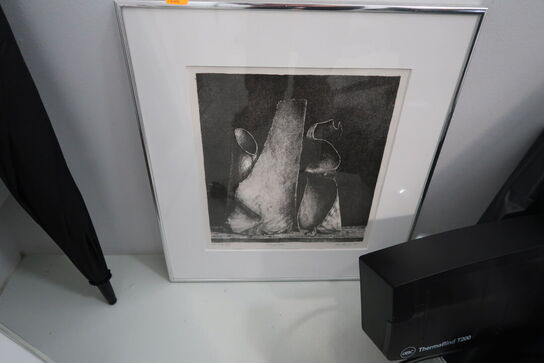 3 stk. litografier af RENE TANCULA