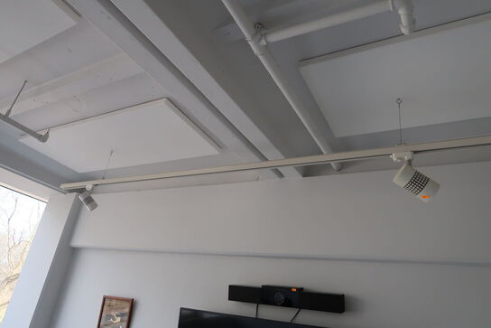 2 stk. skinner med 4 stk. LED-spots SUNFLUX 35W Track Light