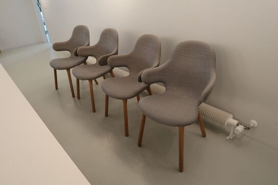 8 stk. mødestole &TRADITION Catch JH1