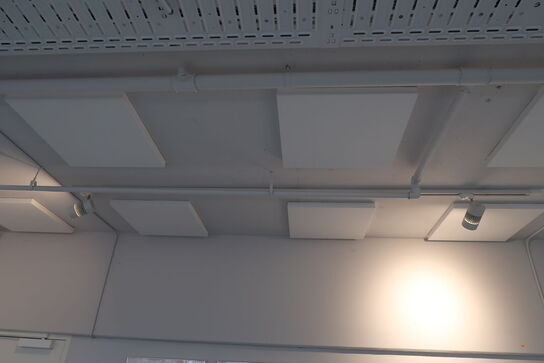 2 stk. skinner med 4 stk. LED-spots SUNFLUX 35W Track Light