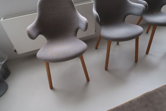 4 stk. mødestole &TRADITION Catch JH1