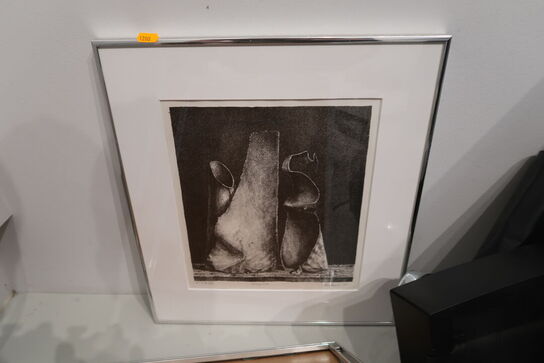 3 stk. litografier af RENE TANCULA