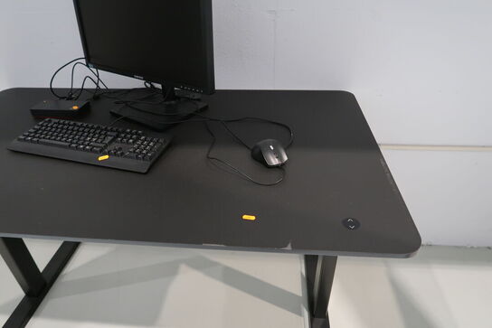 El. hæve/sænke skrivebord PAUSTIAN uden indhold